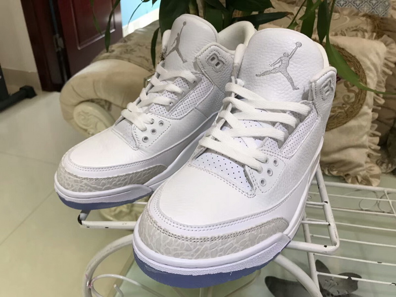 Authentic Air Jordan 3 white Cat